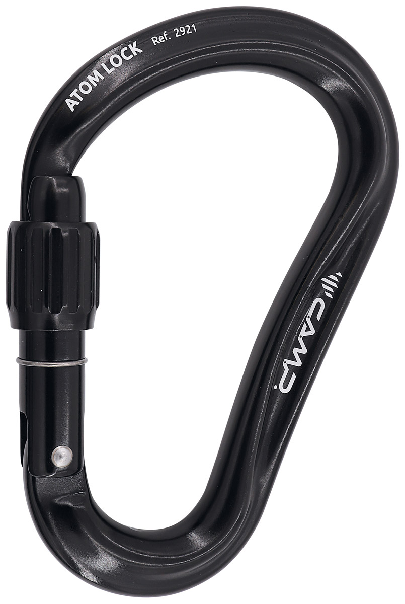 Карабин ATOM - LOCK black (CAMP) Карабин ATOM - LOCK black (CAMP)