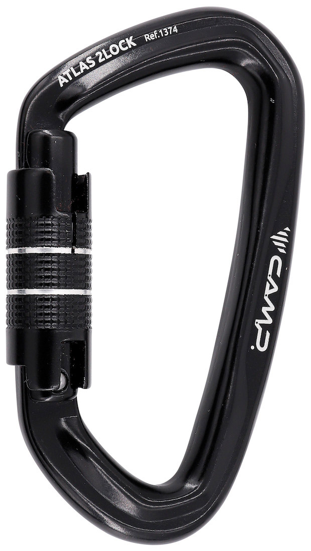 Карабин ATLAS - 2LOCK black (CAMP) Карабин ATLAS - 2LOCK black (CAMP)