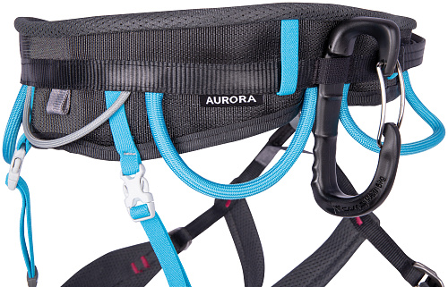 Страховочная система AURORA (CAMP) - Black / Light blue Страховочная система AURORA (CAMP) - Black / Light blue