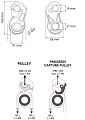 Блок-ролик с зажимом TURBOLOCK (CAMP) Блок-ролик с зажимом TURBOLOCK (CAMP)