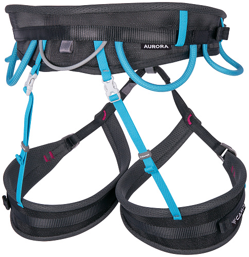 Страховочная система AURORA (CAMP) - Black / Light blue Страховочная система AURORA (CAMP) - Black / Light blue
