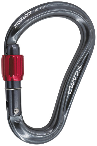 Карабин ATOM - LOCK gun metal (CAMP) Карабин ATOM - LOCK gun metal (CAMP)