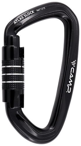 Карабин ATLAS - 3LOCK black (CAMP) Карабин ATLAS - 3LOCK black (CAMP)