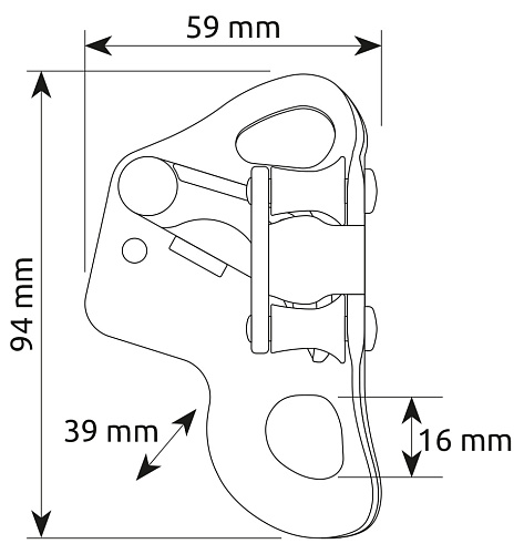 Зажим грудной TURBOCHEST (CAMP) Зажим грудной TURBOCHEST (CAMP)