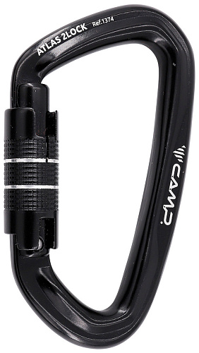 Карабин ATLAS - 2LOCK black (CAMP) Карабин ATLAS - 2LOCK black (CAMP)